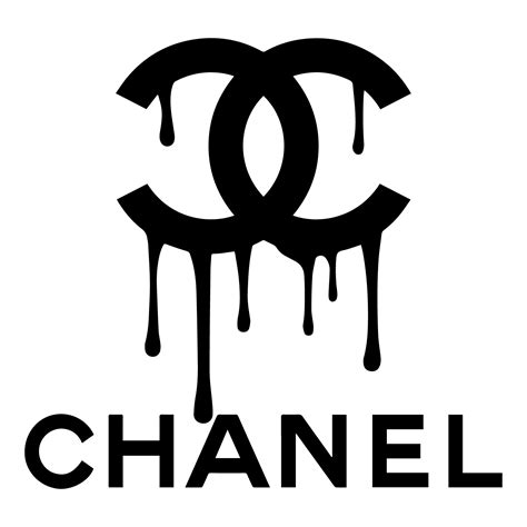 Download 218+ Chanel Drip Logo Outline Cut Images